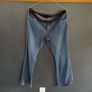 Liz Lange Maternity | Medium Wash Flare Jeans